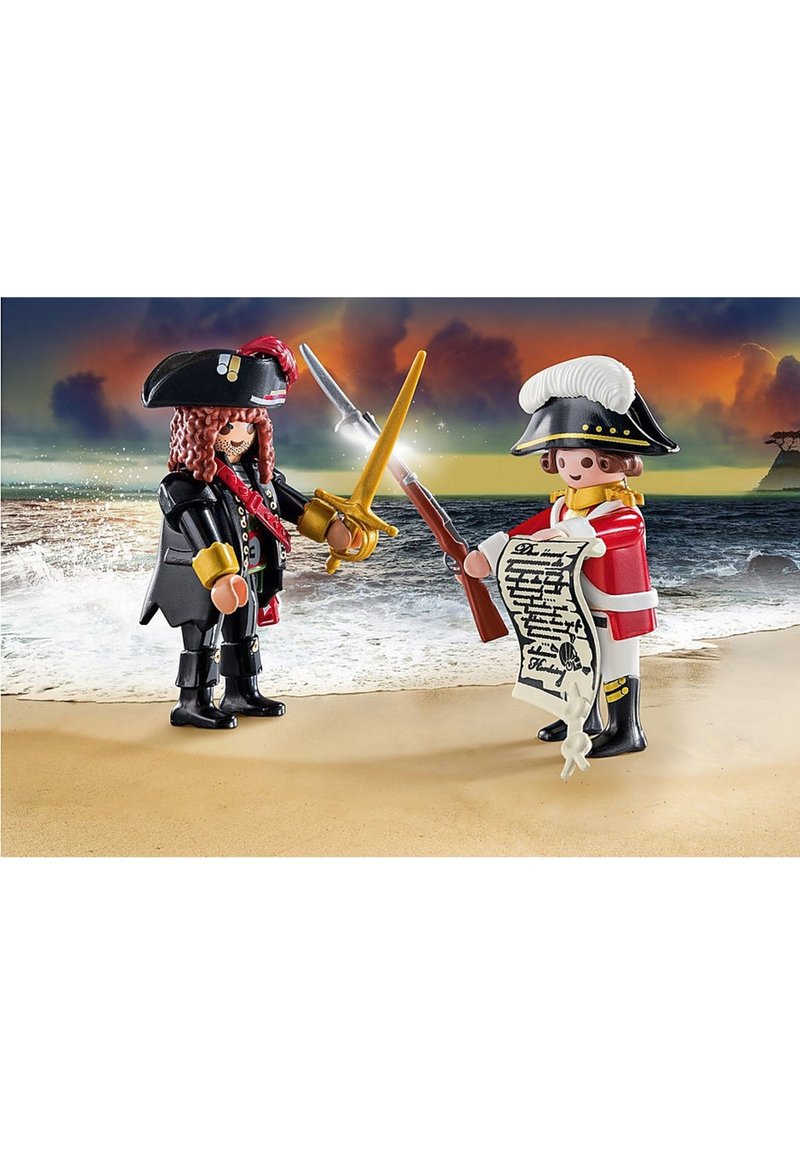 Playmobil DUOPACK PIRATENKAPITEIN EN ROODROKSOLDAAT Toy - Main Image