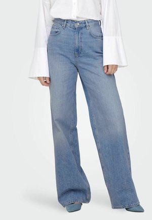 ONLY ONLHOPE HOHE TAILLE  - Jeans baggy - medium blue denim