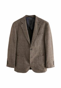 REGULAR FIT CHECK  - Blézerkabát - brown