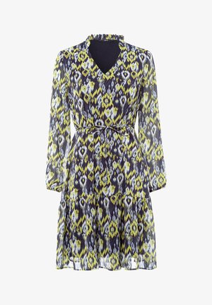 zero MIT VOLANTS - Day dress - dark bluegreen