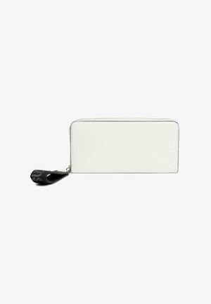 Calvin Klein Jeans RFID WRISTLET ZIP AROUND - Portefeuille - bright white