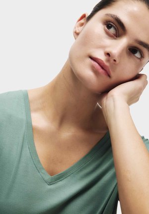 Marks & Spencer DETAIL - Camicia da notte - smokey green