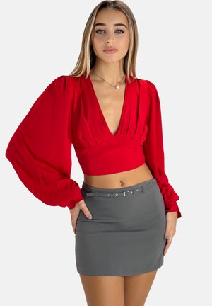 Blouse - rot
