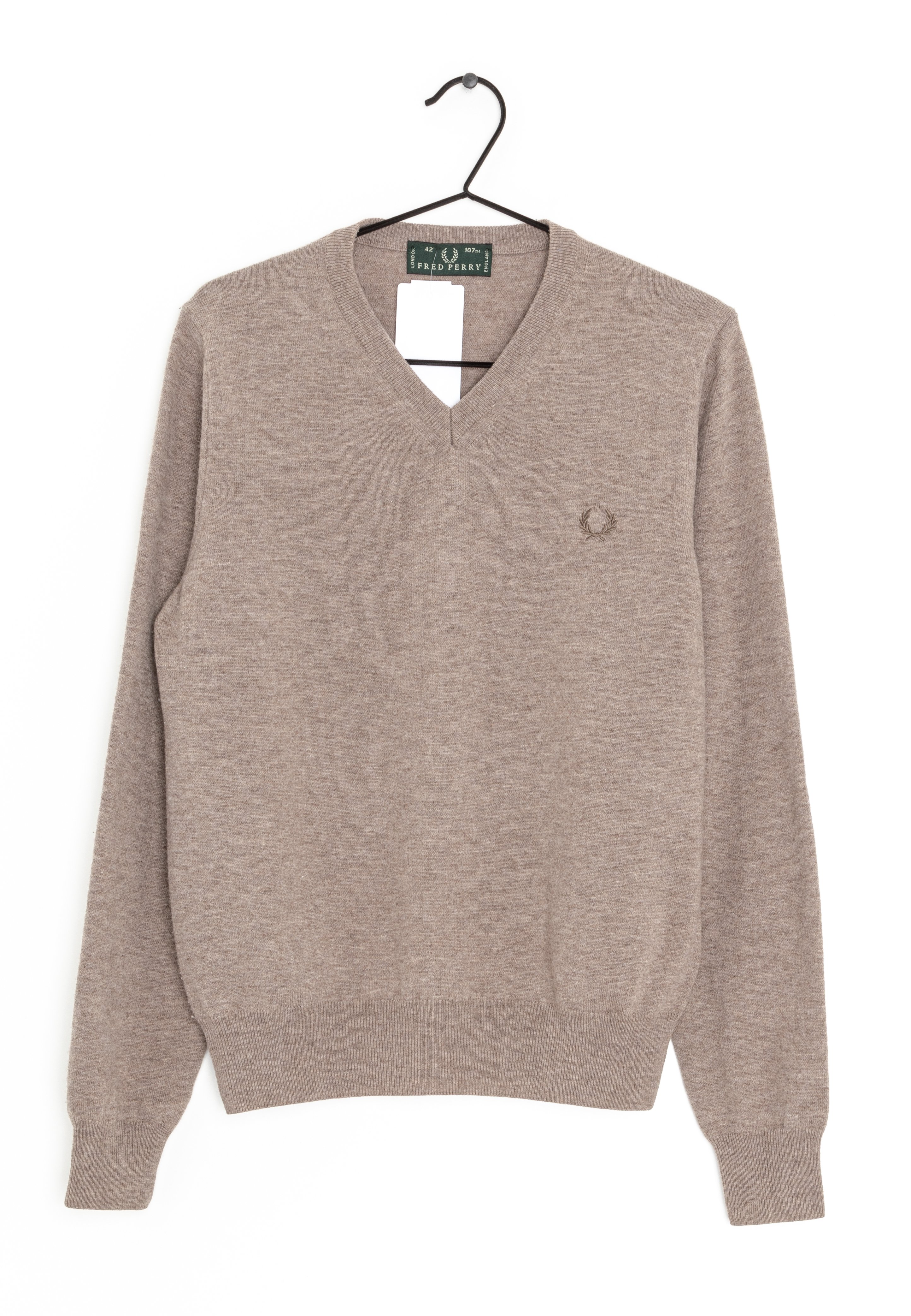 Fred Perry Jumper - brown - (Pre-owned 