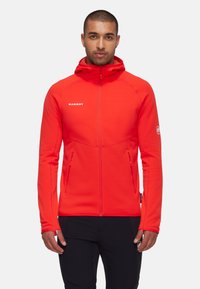 Mammut ACONCAGUA HOODED - Giacca in pile - mammut red