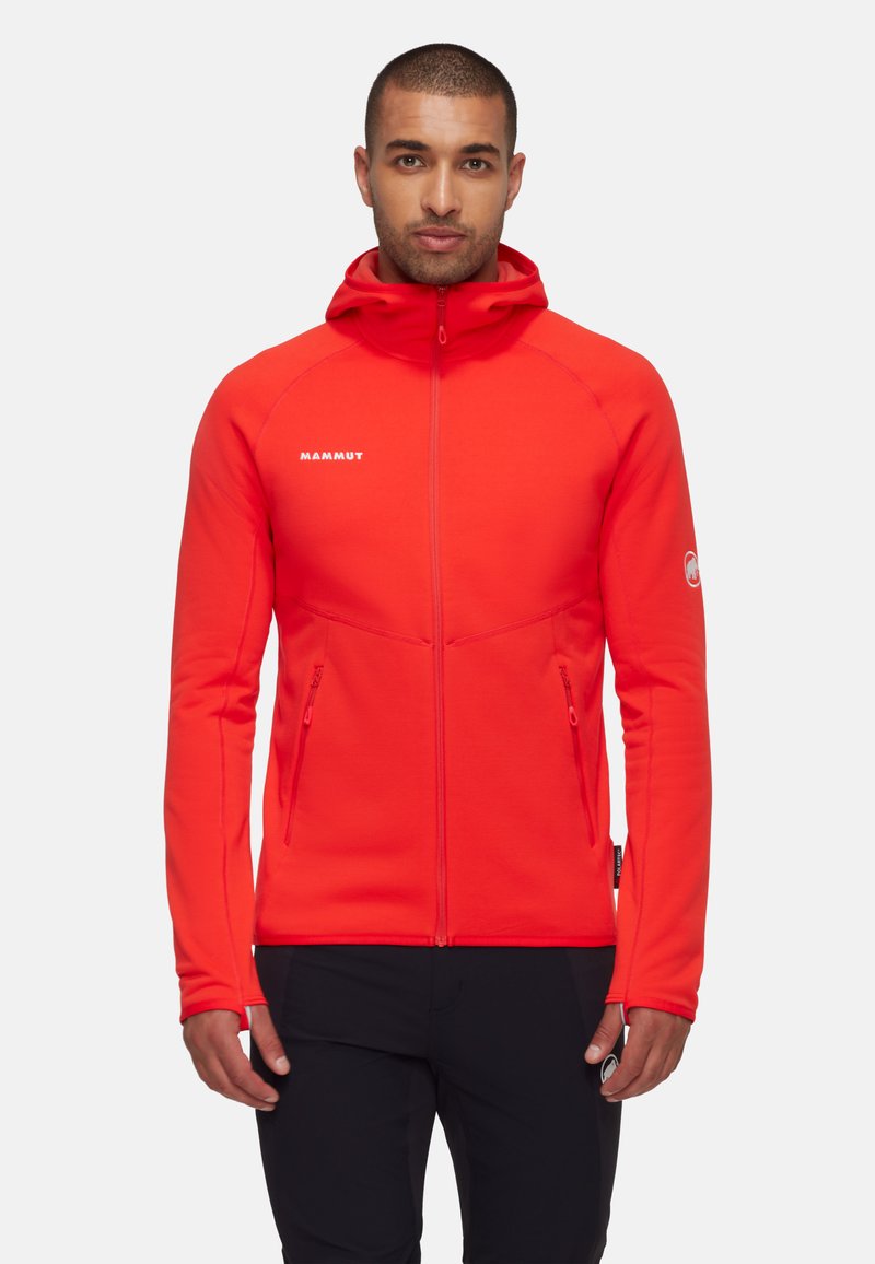 Mammut ACONCAGUA HOODED - Giacca in pile - mammut red