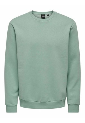 Only & Sons ONSCERES CREW NECK NOOS - Mikina - chinois green