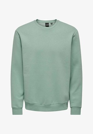 Only & Sons ONSCERES CREW NECK NOOS - Mikina - chinois green