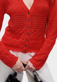 Marks & Spencer CROCHET - Vest - tomato