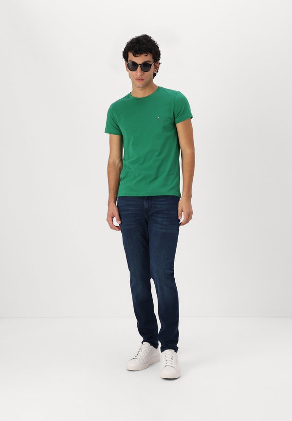 STRETCH SLIM FIT TEE - Basic T-shirt3