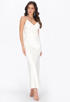 BEAUUT EMBELLISHED SEQUINS - Maxi dress - ivory/white - Zalando