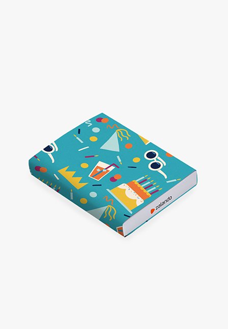 Zalando HAPPY BIRTHDAY - Cadeaubon in feestelijke doos - light  blue/lichtblauw - Zalando.nl