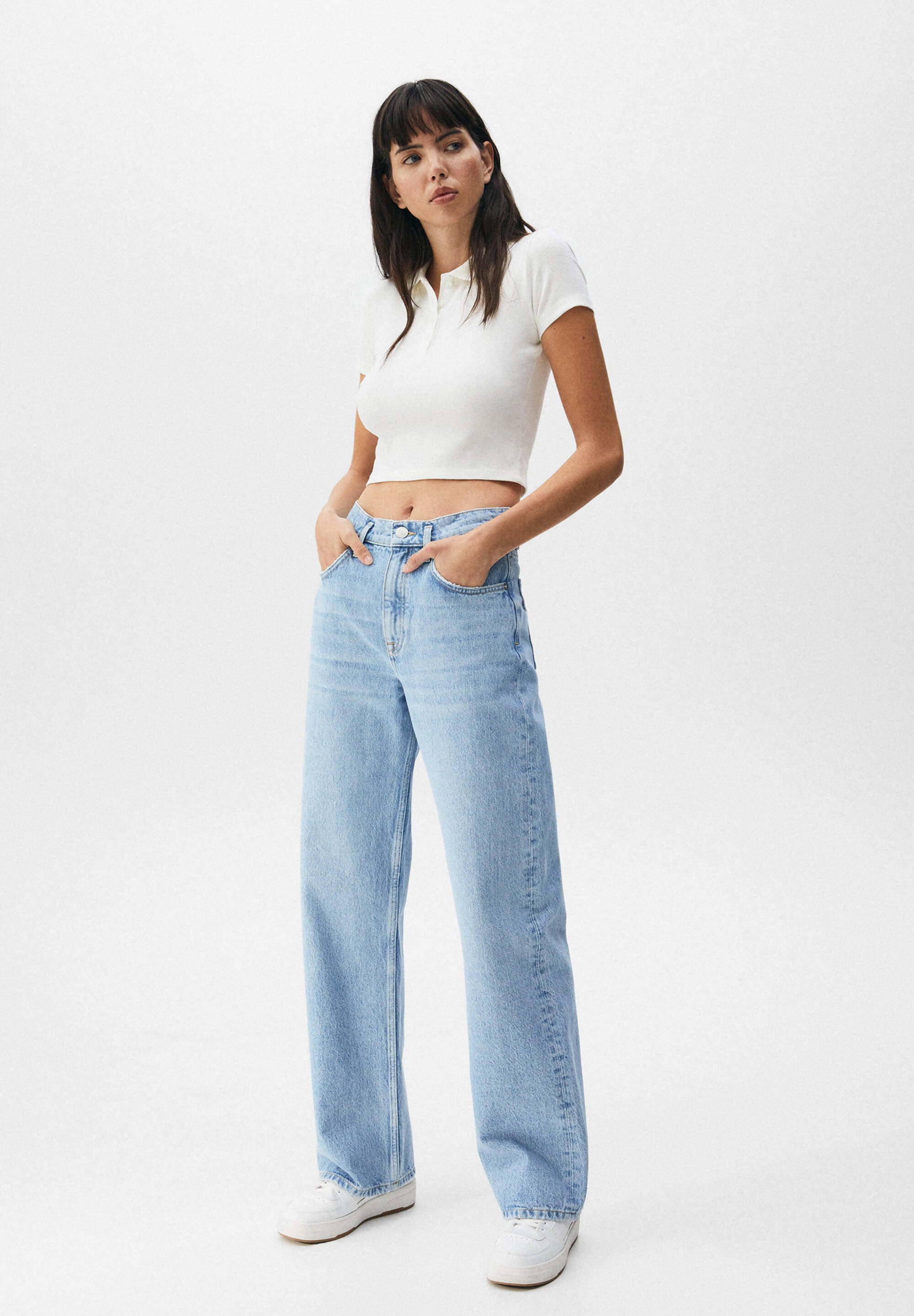 PULL\u0026BEAR WAIST BUTTERFLY - Straight 