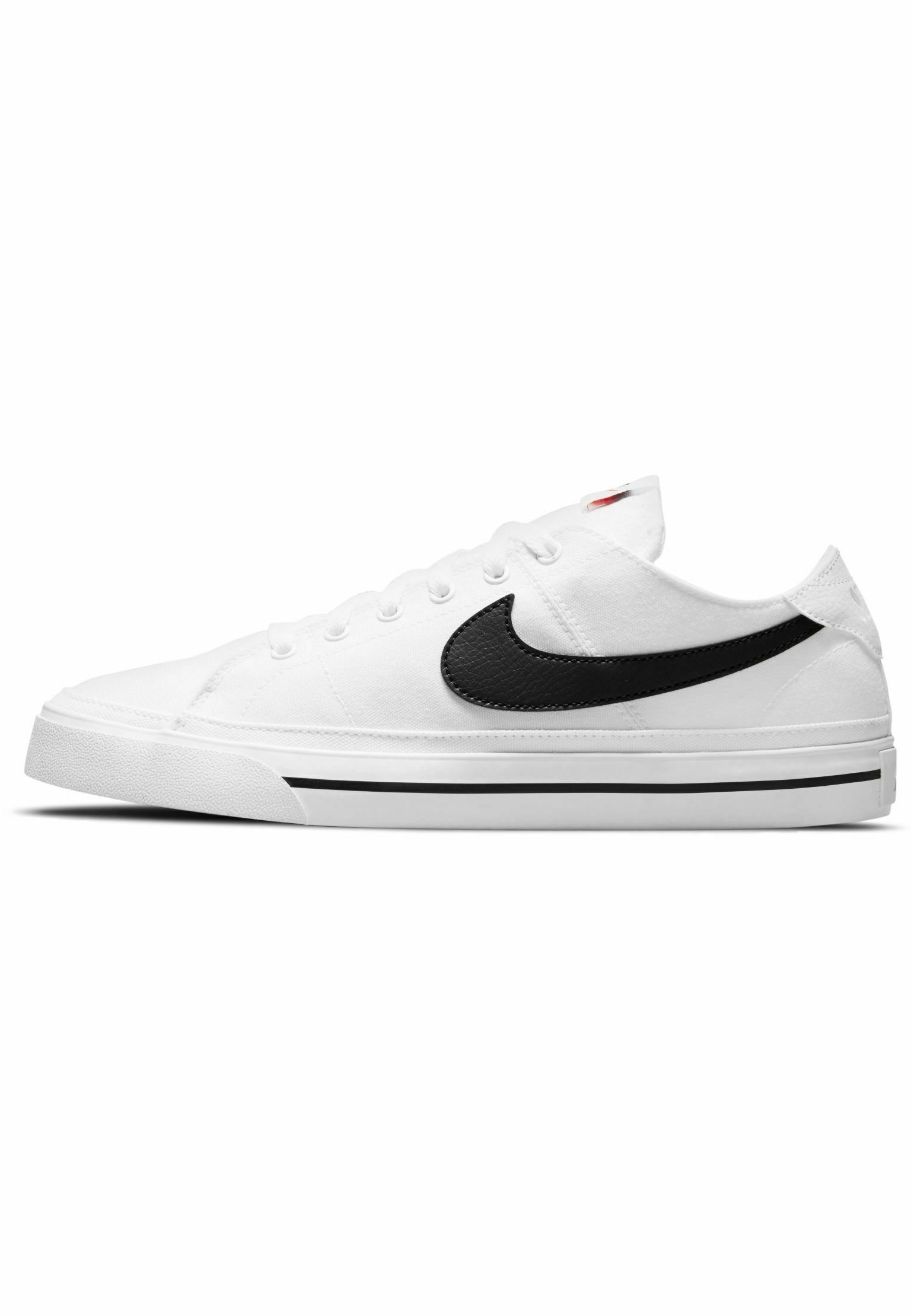 Nike Sportswear COURT LEGACY - Sneaker low - white/black/weiß - Zalando.de