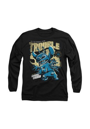 LILO STITCH TROUBLE COMIC - Long sleeved top - black