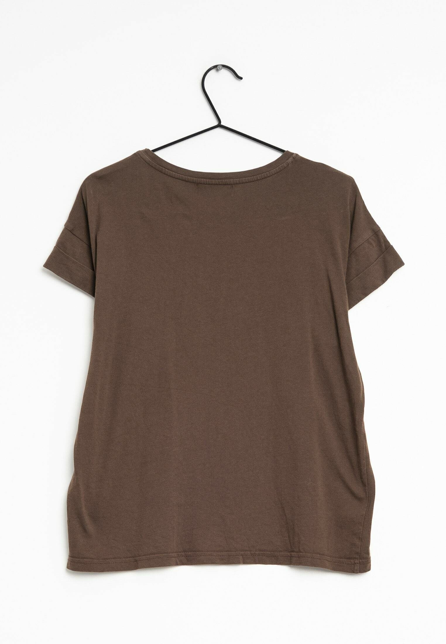 MSCH Copenhagen Print T-shirt - brown - (Pre-owned) - Zalando