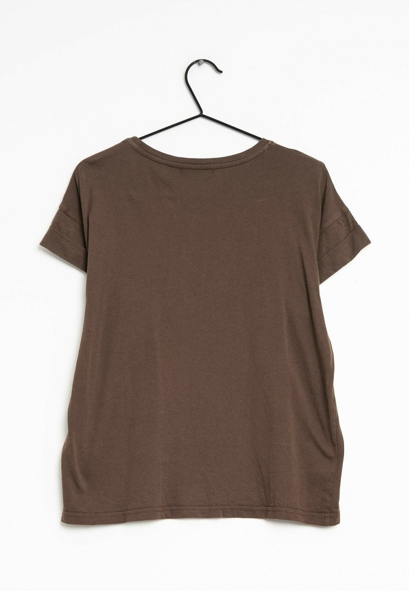 MSCH Copenhagen T-Shirt print - brown/braun - (Pre-owned) - Zalando.de