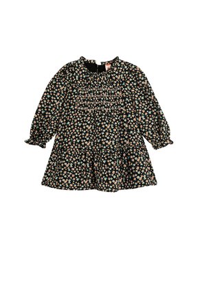FLORAL - Hverdagskjole - mottled dark blue