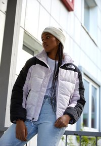 The North Face W HMLYN INSULATED - Zimska jakna - lavender fog mountain splatter