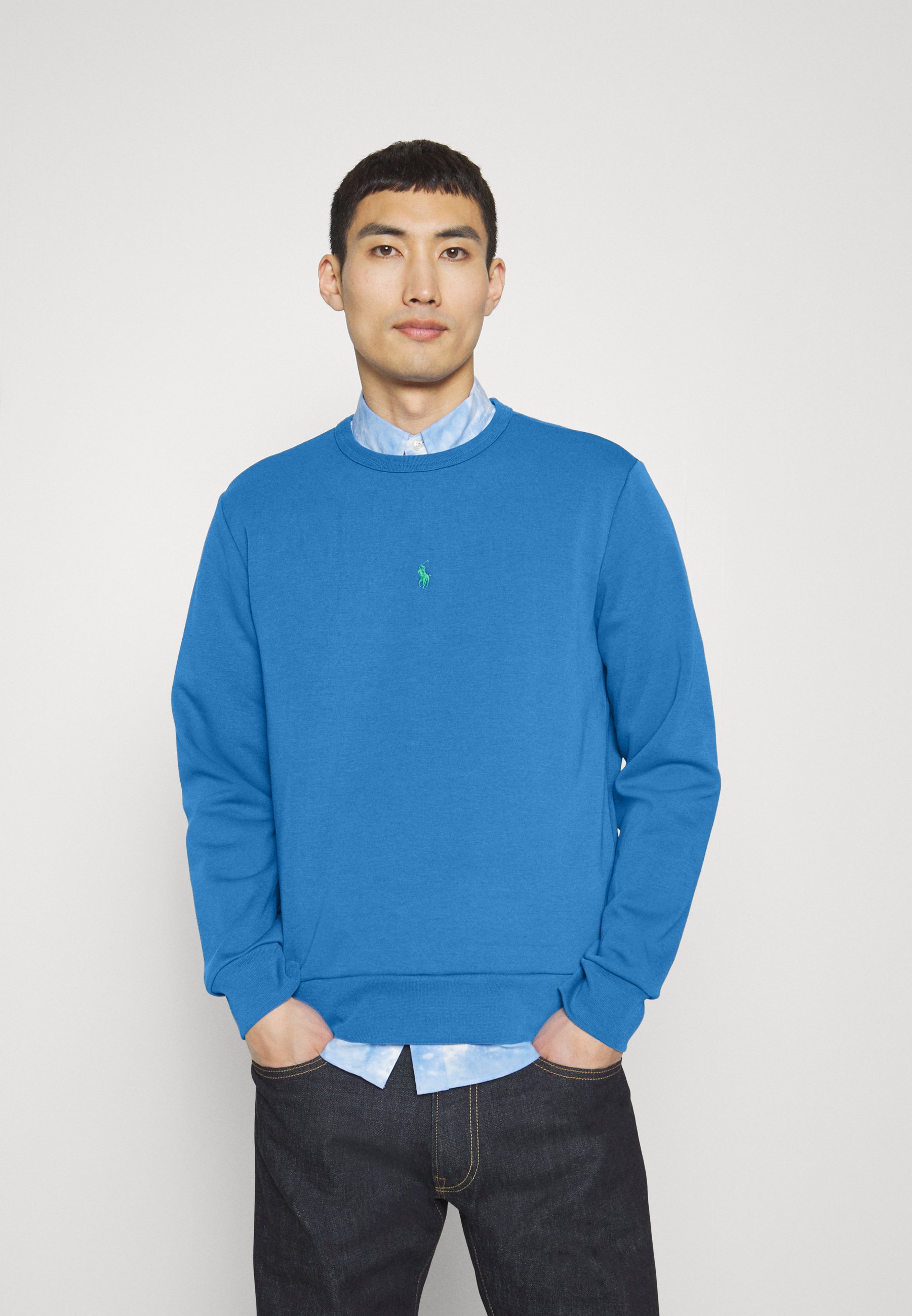 Polo Ralph Lauren Men's Double Knit Sweatshirt - 008 Retreat Blue