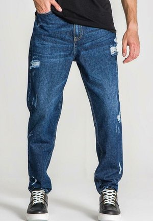 BALLOON LEG - Relaxed fit jeans - dark blue