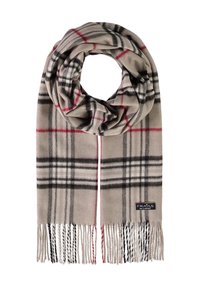 PLAID CASHMINK - MADE IN GERMANY - Sjaal - soft camel