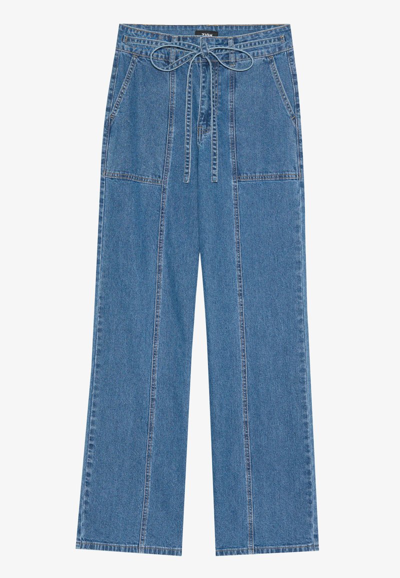 Zign Studio Straight leg jeans blauw Zign Studio Straight leg jeans blauw