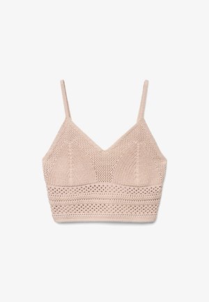 Terranova, CON EFFETTO LUCCICANTE - Top - rosa antico