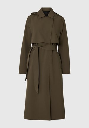 Selected, SLWNEW ALINE TECH TRENCHCOAT NOOS - Mantel - grape leaf