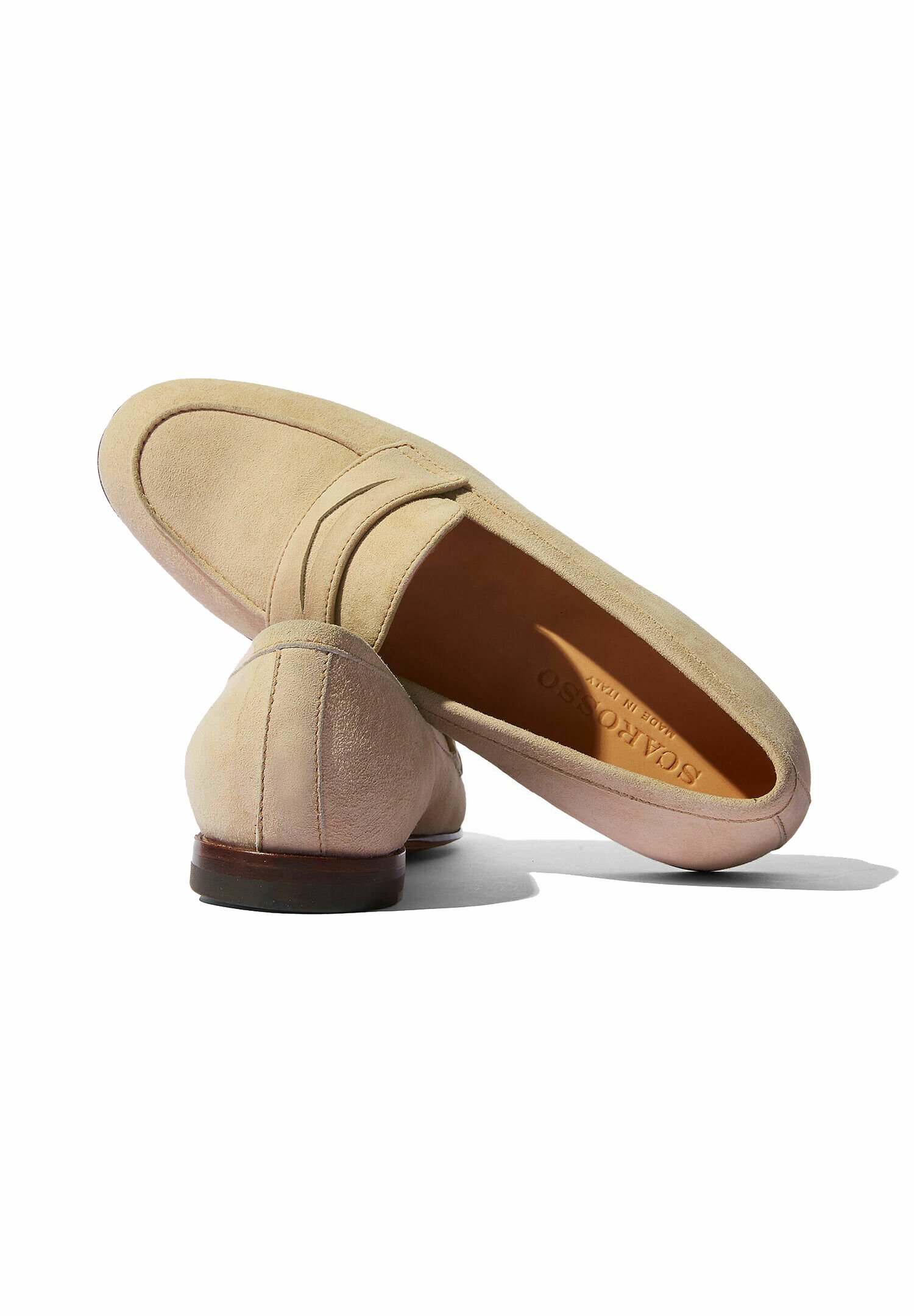 Scarosso VALERIA - Slipper - beige suede/beige - Zalando.at