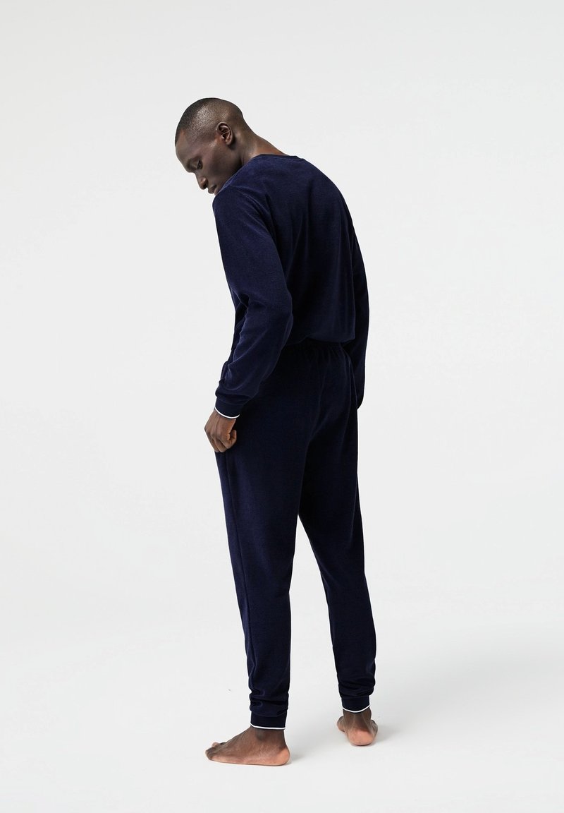 Herren Pyjamas | Lacoste Nachtwäsche Hose bleu marine/dunkelblau - LS14904 Herren Pyjamas | Lacoste Nachtwäsche Hose bleu marine/dunkelblau - LS14904