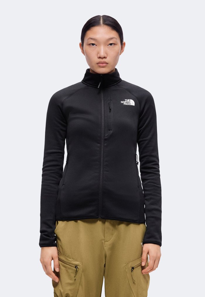 The North Face POLARTEC POWERSTRETCH METEORA FULL ZIP - Fleece jacket - tnf black