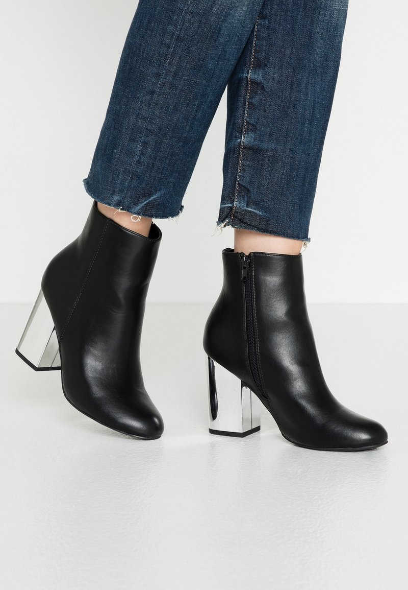 Even&Odd Stivaletti con tacco - black