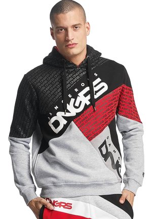 Dangerous DNGRS TOWER HOODY - Džemperis ar kapuci - grey