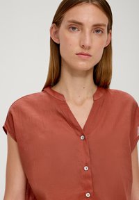 s.Oliver BLACK LABEL Camicetta - terrakotta