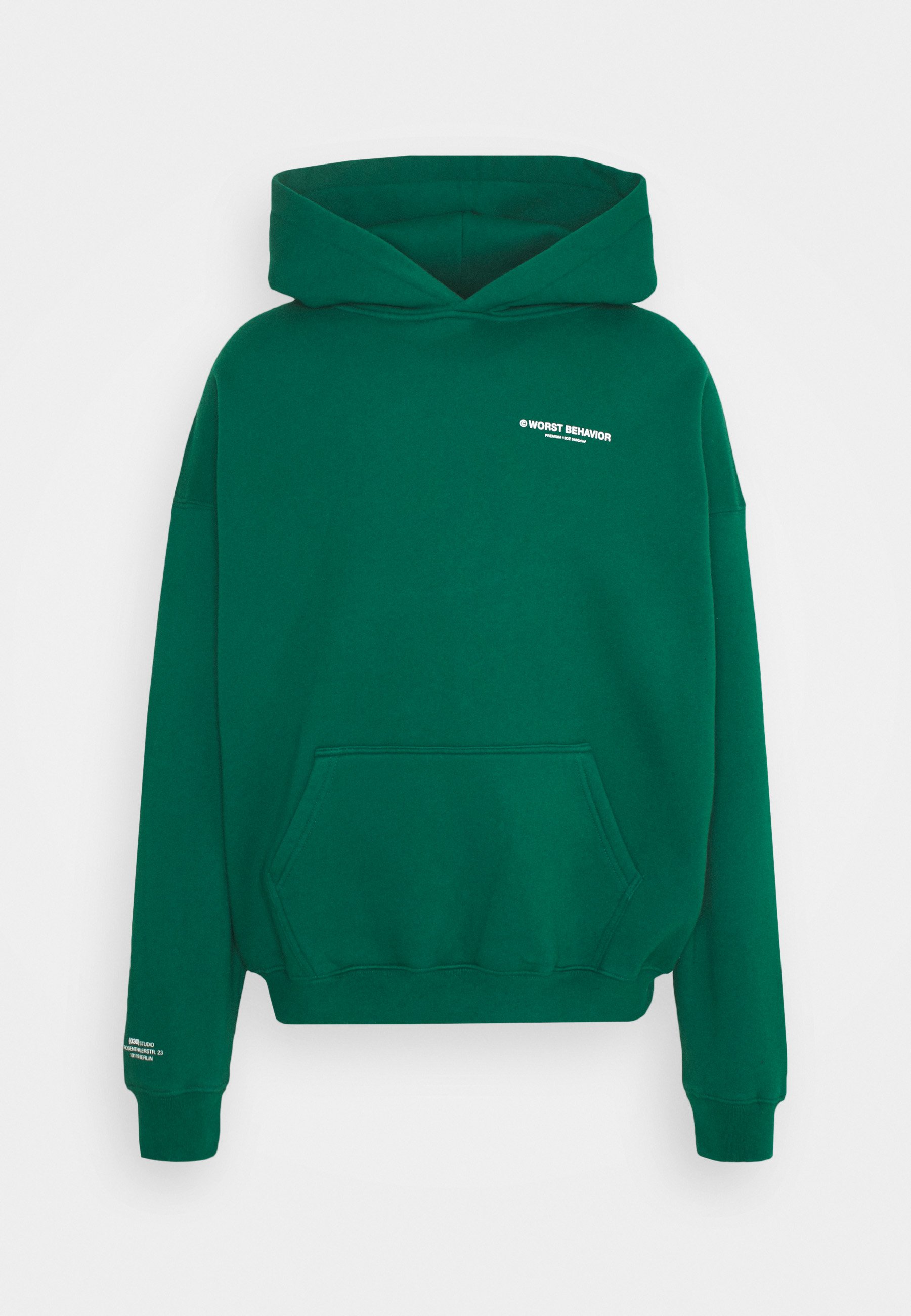 WRSTBHVR WARREN HOODIE UNISEX - Sweatshirt - green - Zalando.co.uk