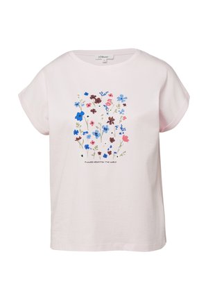 s.Oliver, T-SHIRT - T-shirt print - zartrosa