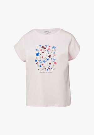 s.Oliver, T-SHIRT - Print T-shirt - zartrosa