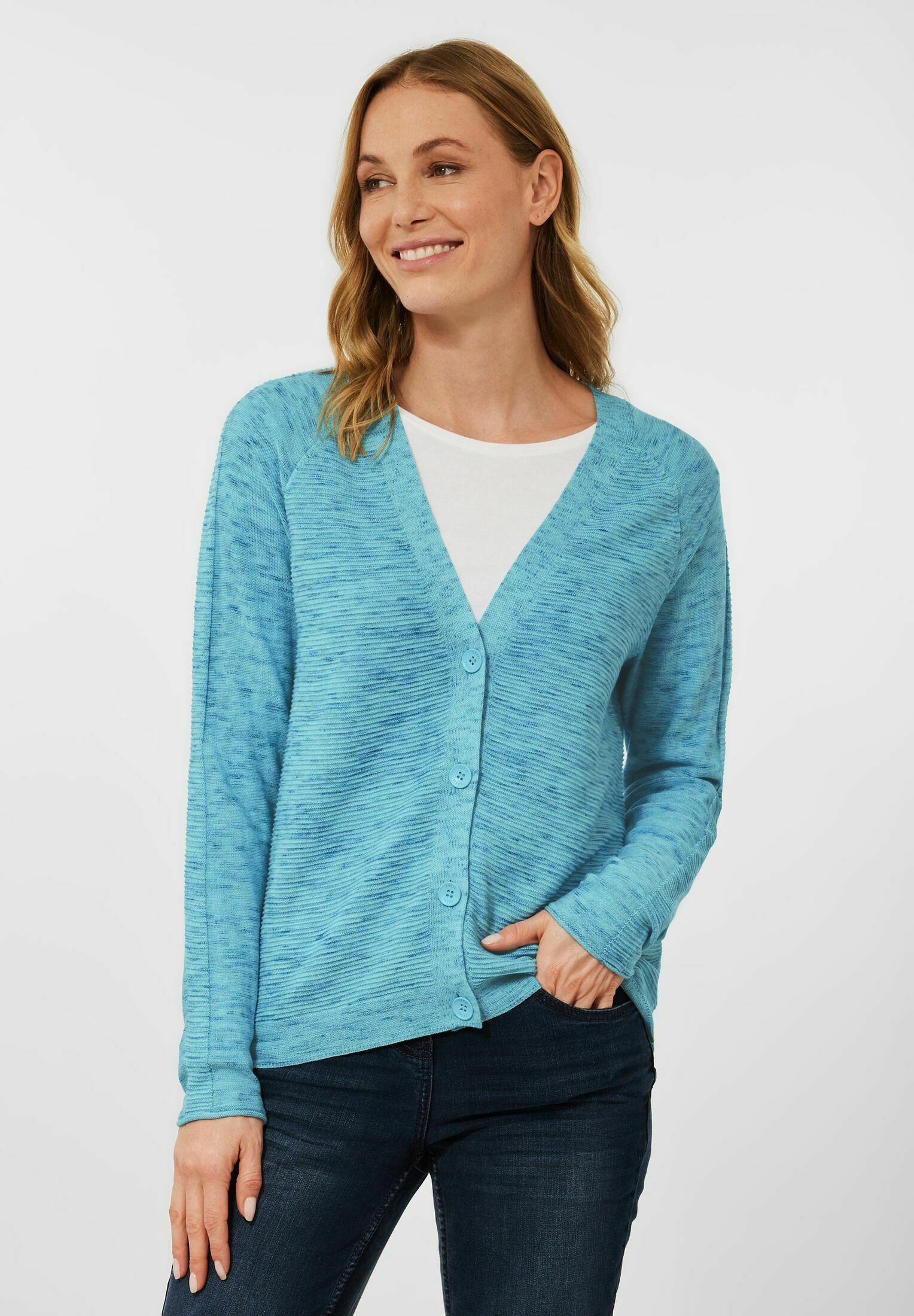 Gilet Réversible Femme Cecil - Mélange Texture Lisse Et Teddy Doux | Col Montant, Poches, Fermeture éclair