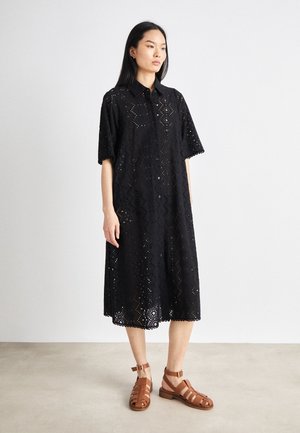 LACYCRAS DRESS - Vestido camisero - black