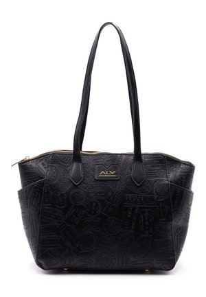 Shopping bag - nero lucido