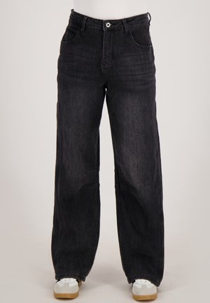 Wijde jeans - grijs