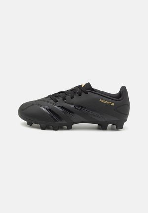 PREDATOR CLUB FXG UNISEX - Kopačky pro pevný povrch - core black/carbon/gold metallic