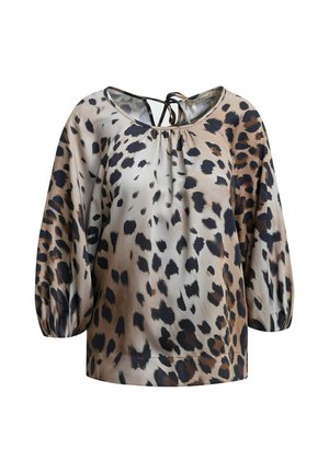 Smith&Soul, SMITH&SOUL BLUSE MIT BALLONÄRMELN UND PRINTMUSTER - Blouse - dark chocolat