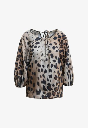 Smith&Soul, SMITH&SOUL BLUSE MIT BALLONÄRMELN UND PRINTMUSTER - Blouse - dark chocolat