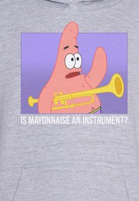 Henry Tiger SPONGEBOB SQUAREPANTS MAYONNAISE - Jersey con capucha - heather grey