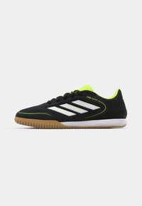 adidas Performance COPA INDOOR COURT LEAGUE - Indoor football boots - core black/footwear white/lucid lemon