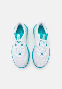 Under Armour HOVR TURBULENCE 2 - Laufschuh Straße - white/circuit teal