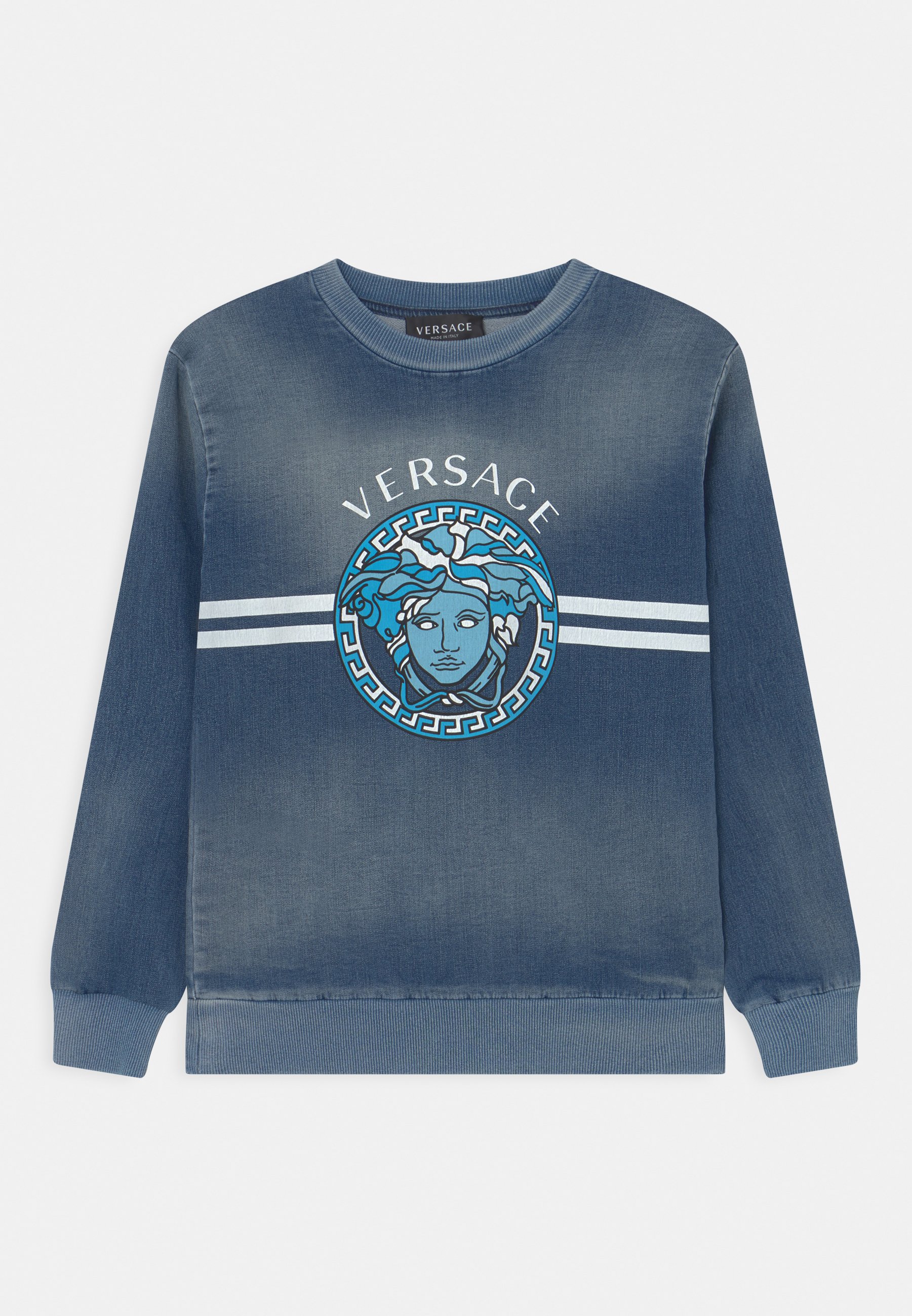 Versace LOGO MEDUSA - Sweatshirt - blu 
