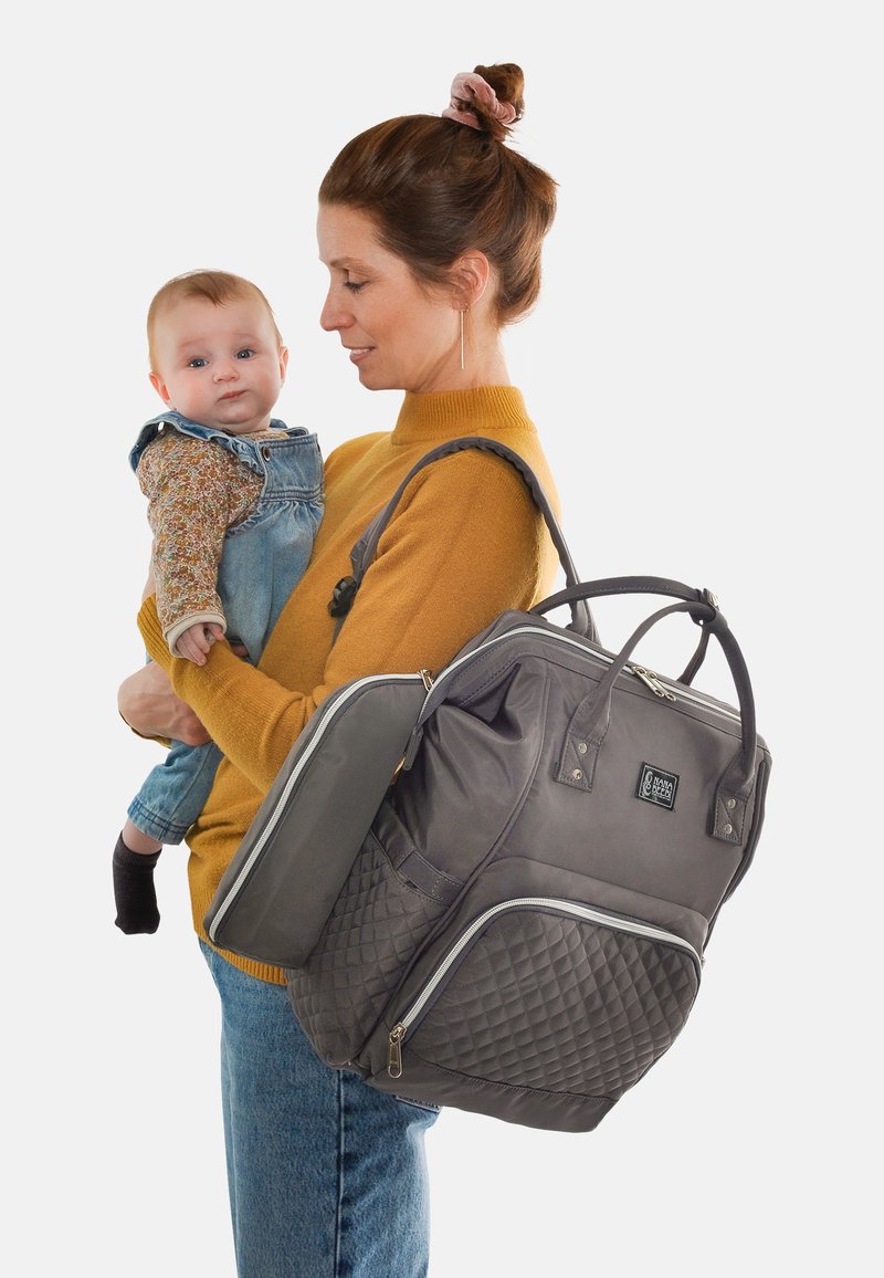 NanaBeebi Baby changing bag grey Zalando.de